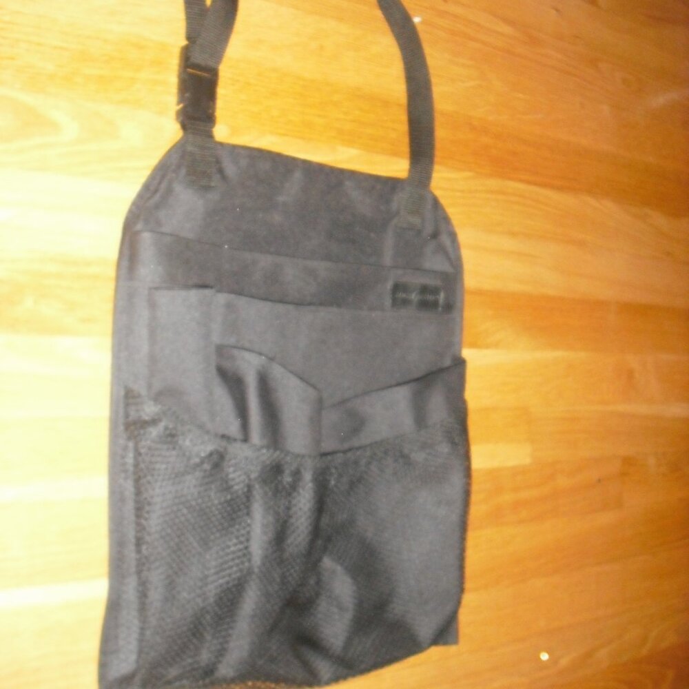 Car Organizer Black Multi Back Pockets Used